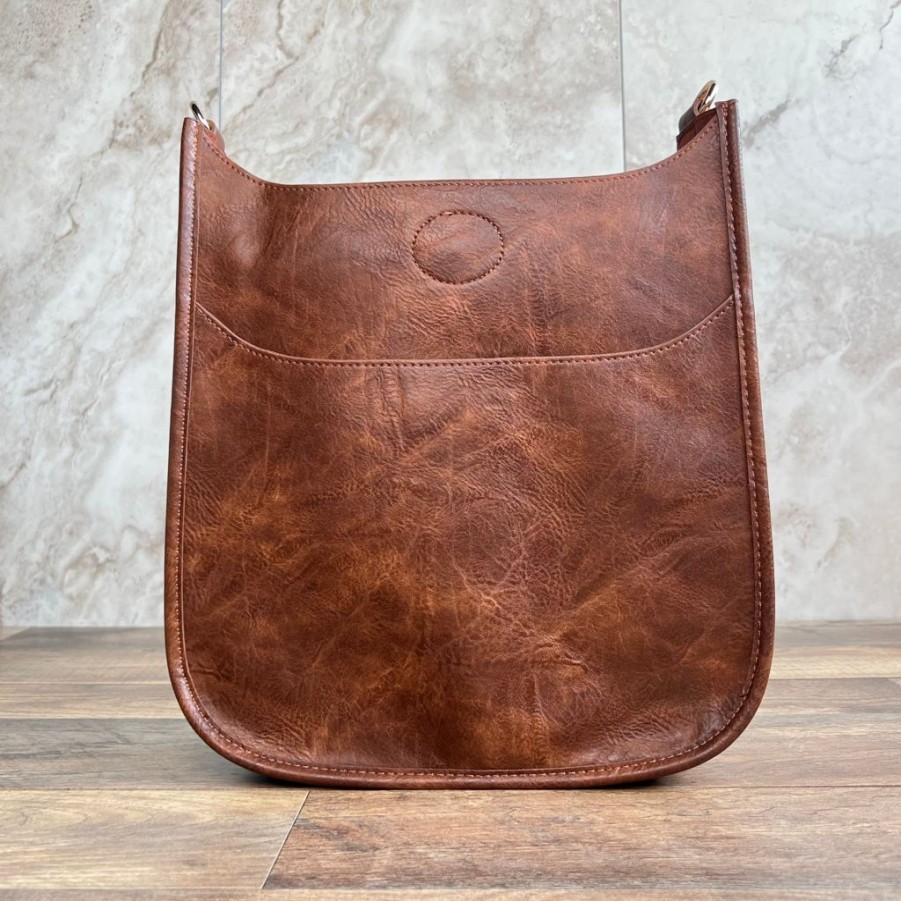 Bags AHDORNED | Coffee Vegan Messenger | No Strap