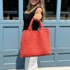 Bags AHDORNED | Lilly Pumpkin | Woven Neoprene Tote