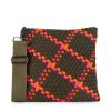 Bags Haute Shore | Val Showoff | Woven Crossbody & Foldover Clutch