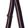 Bags AHDORNED | Navy | Multi Stripe Web Crossbody Strap