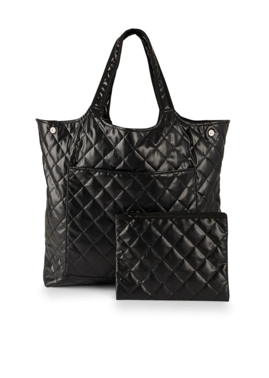 Bags Haute Shore | Icon Solo | Large Quilted Vegan Leather Tote