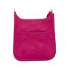 Bags AHDORNED | Pink Mini Vegan Messenger | No Strap