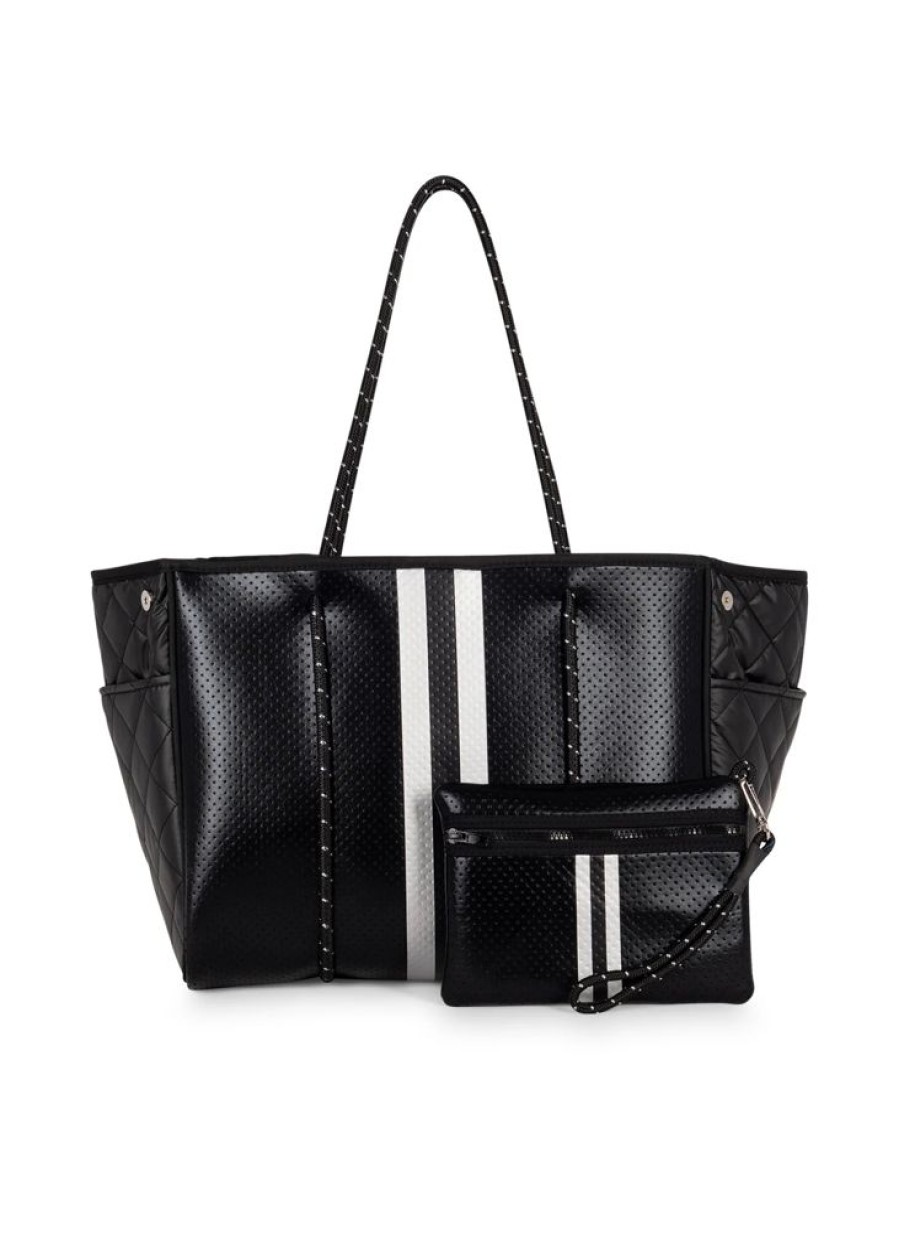 Bags Haute Shore | Greyson Carbon | Neoprene Tote