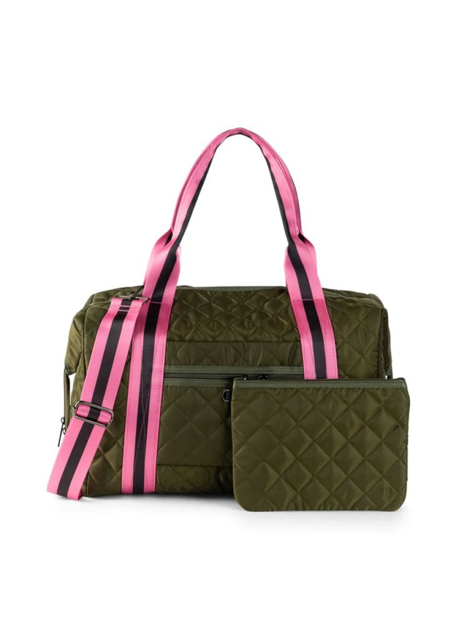 Bags Haute Shore | Morgan Avenue | Quilted Nylon Weekender