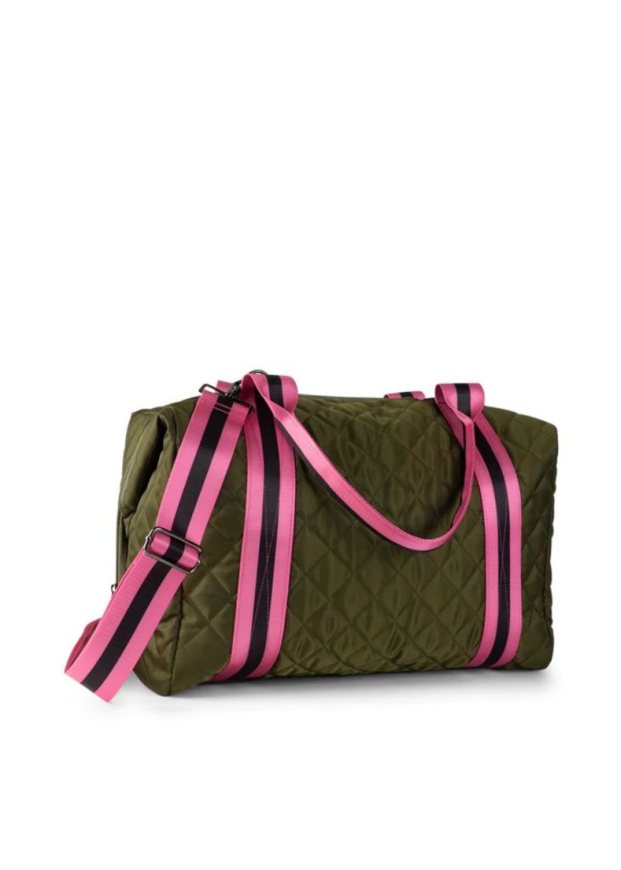 Bags Haute Shore | Morgan Avenue | Quilted Nylon Weekender