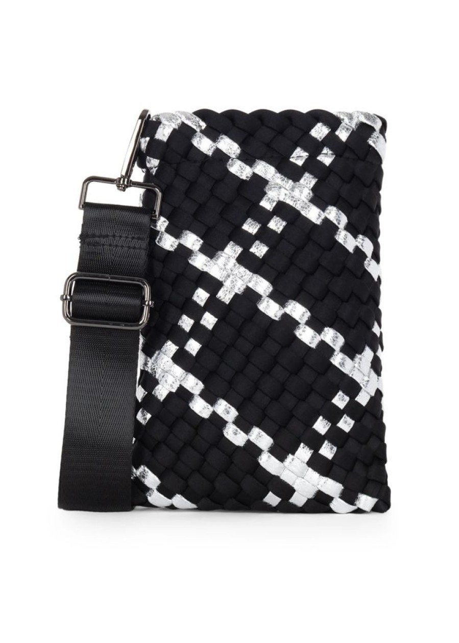 Bags Haute Shore | Shay Uptown | Woven Cellphone Crossbody (Final Sale)