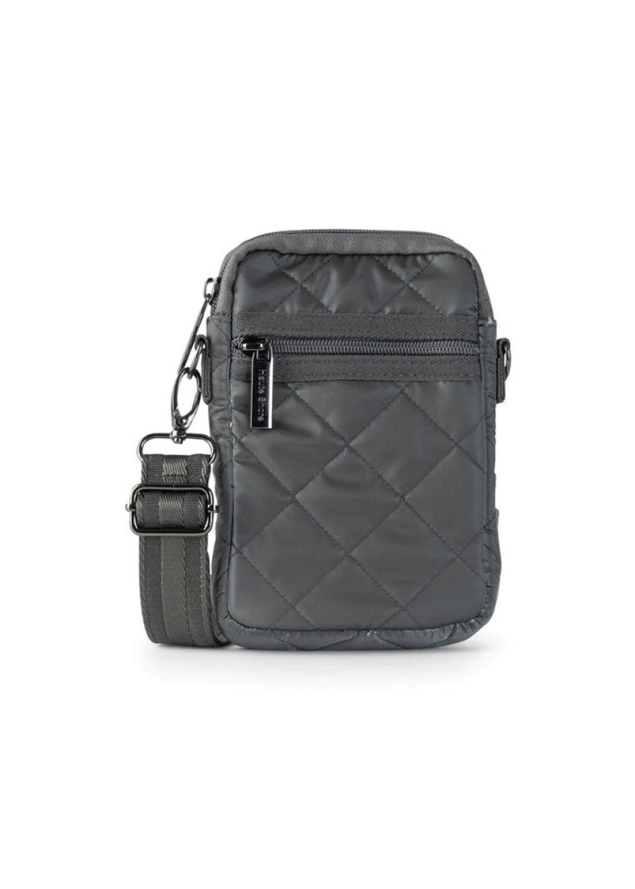 Bags Haute Shore | Casey Shadow | Quilted Puffer Cellphone Crossbody