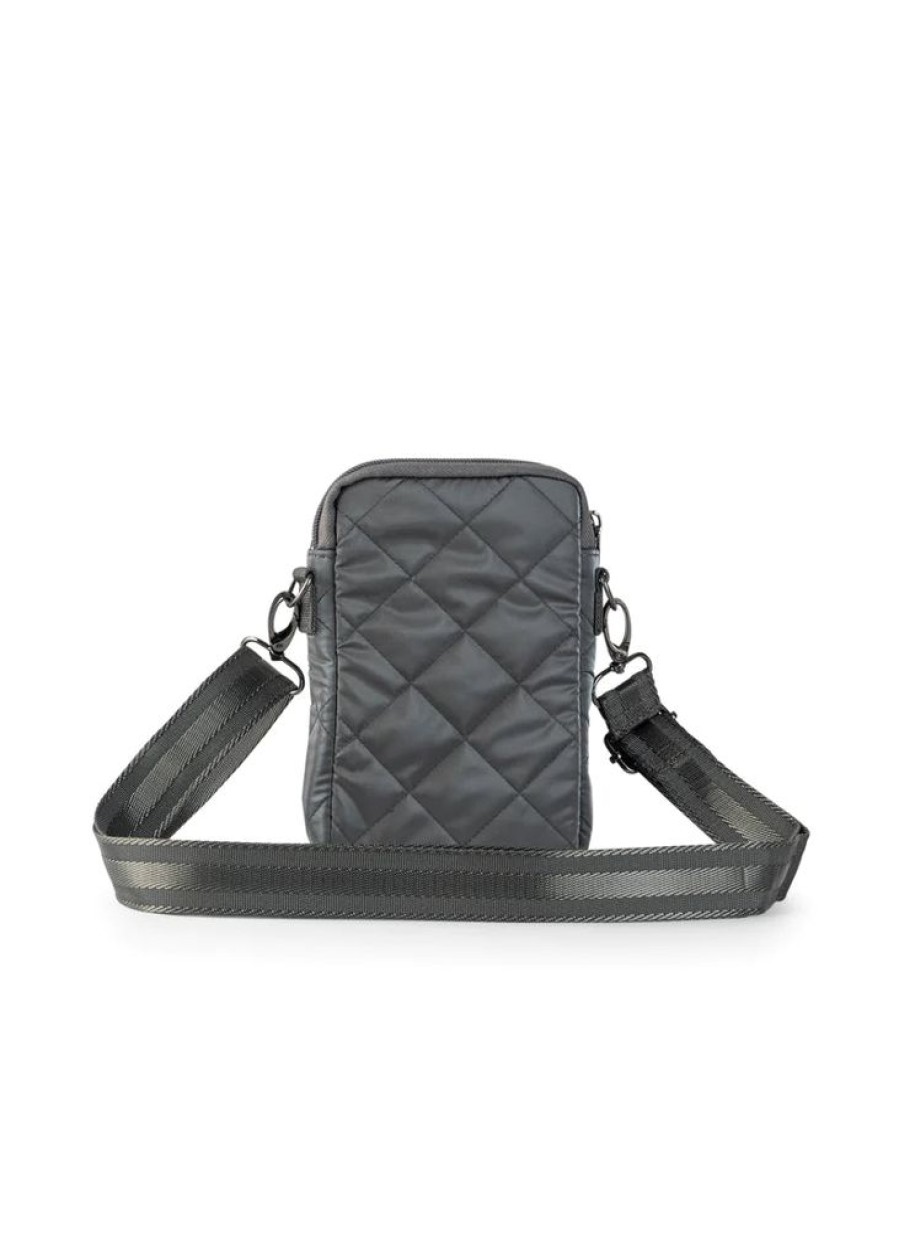 Bags Haute Shore | Casey Shadow | Quilted Puffer Cellphone Crossbody