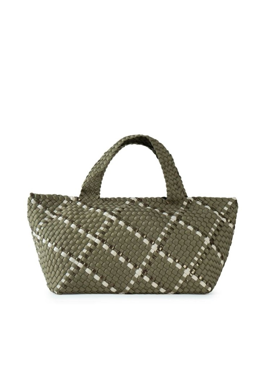 Bags Haute Shore | Bobbi Sage | Large Woven Tote (Final Sale)