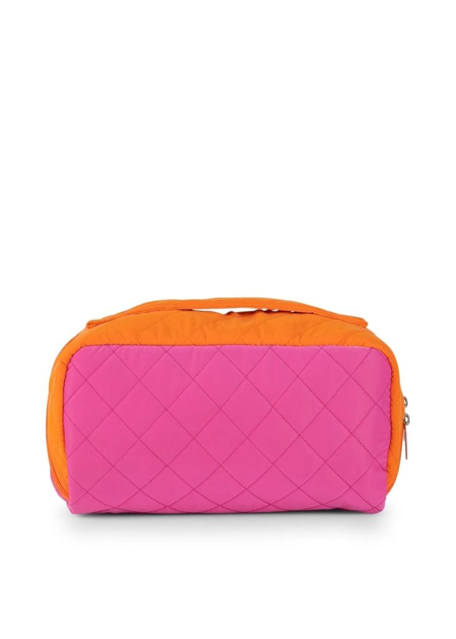 Bags Haute Shore | Tripp Extra Reflective Quilted Cosmetic Train Case