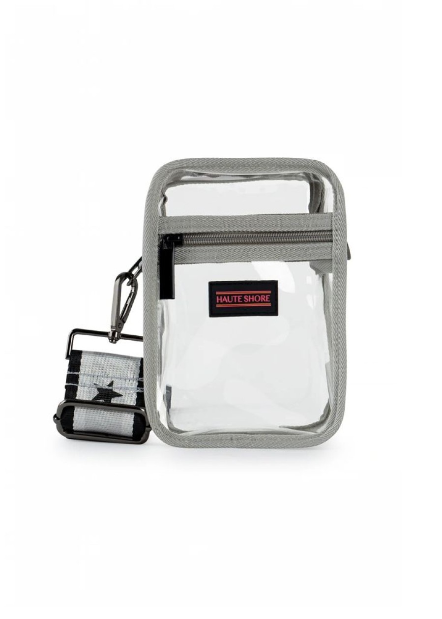 Bags Haute Shore | Casey Clear Cadet | Stadium Approved Clear Cellphone Crossbody