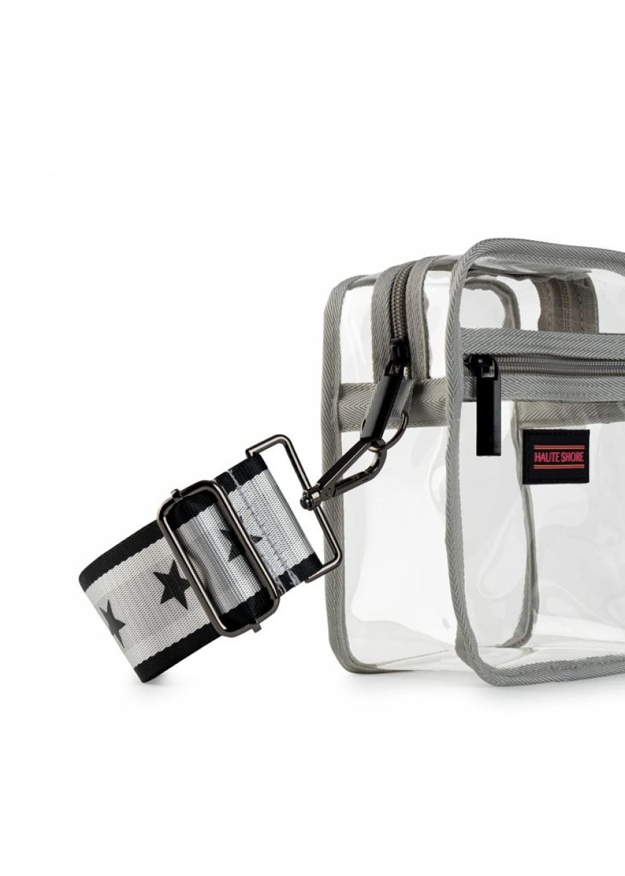 Bags Haute Shore | Casey Clear Cadet | Stadium Approved Clear Cellphone Crossbody