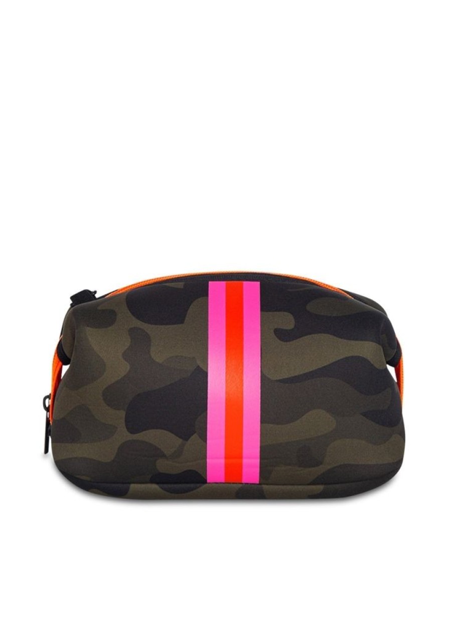 Bags Haute Shore | Erin Showoff | Neoprene Camo Cosmetic Case