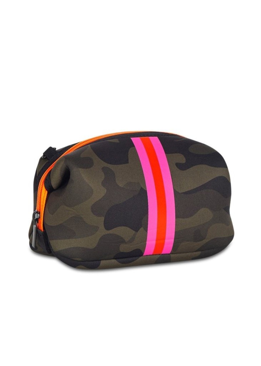 Bags Haute Shore | Erin Showoff | Neoprene Camo Cosmetic Case