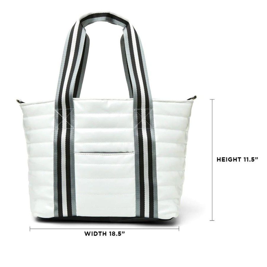 Bags Think Royln | Jr. Wingman | White Patent