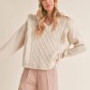 Tops Sadie & Sage | Janie Ruffle Sweater