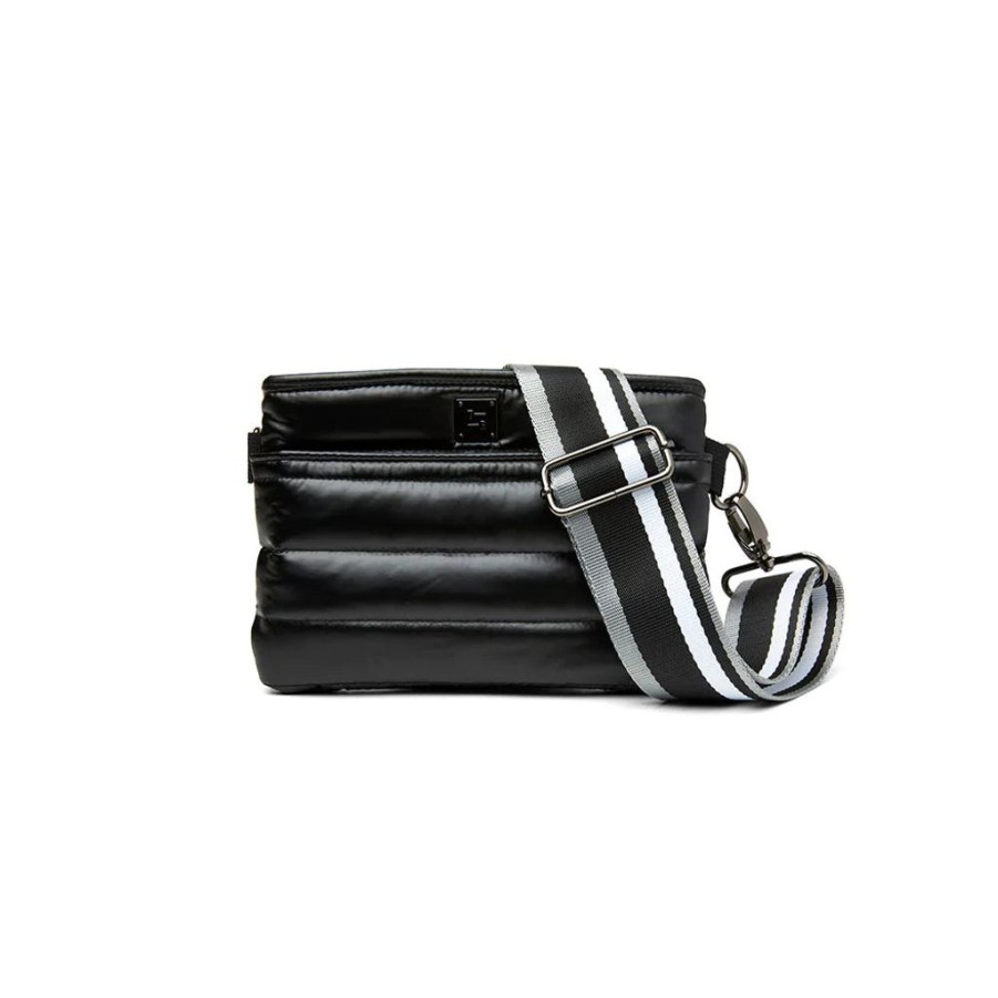 Bags Think Royln | Bum Bag | Pearl Black Crossbody / Belt Bag