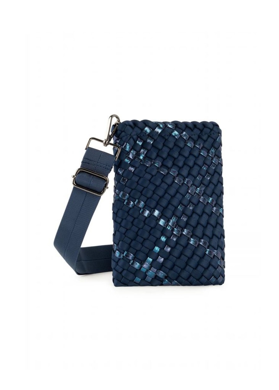 Bags Haute Shore | Shay Pacific | Woven Cellphone Crossbody (Final Sale)