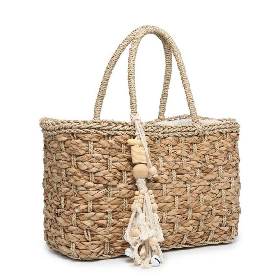 Bags Jen & Co. | Ariel Seagrass Tote