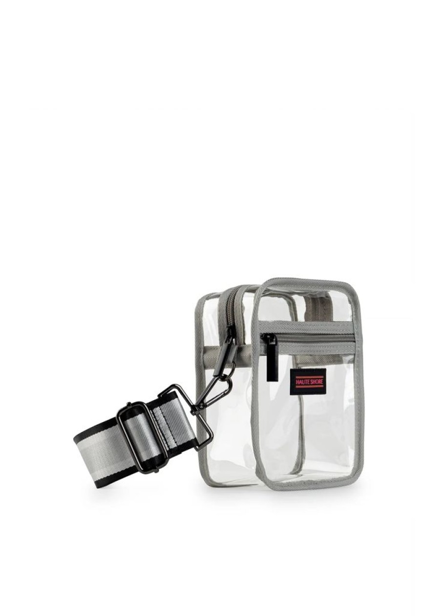 Bags Haute Shore | Casey Clear Midtown | Stadium Approved Clear Cellphone Crossbody