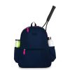 Bags Ame & Lulu | Courtside I Tennis Backpack (Navy & Pink)