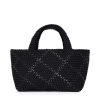 Bags Haute Shore | Bobbi Noir | Large Woven Tote