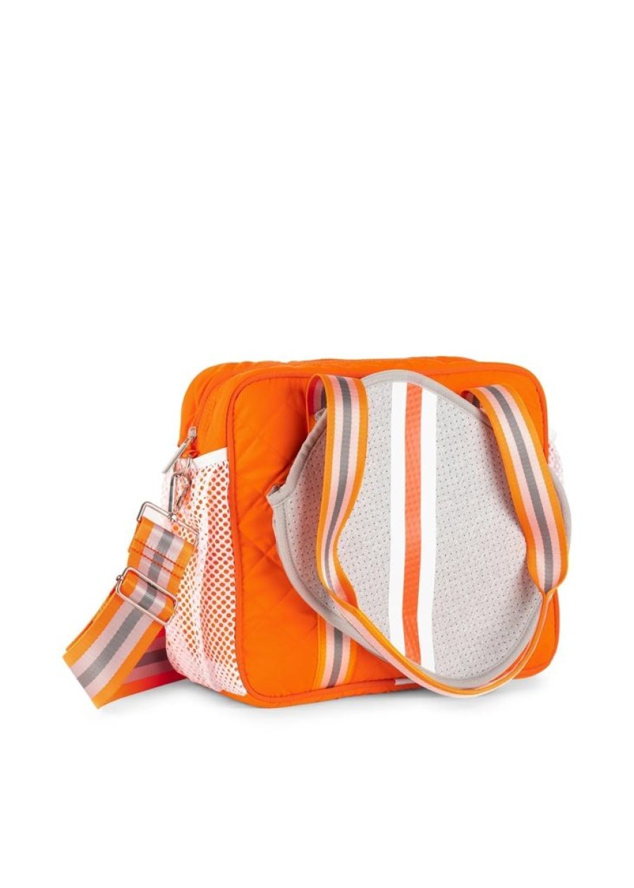 Bags Haute Shore | Dill Crush | Quilted & Neoprene Pickleball Tote