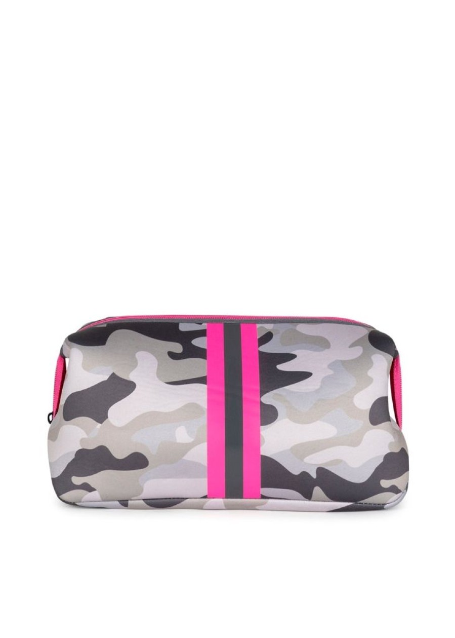 Bags Haute Shore | Kyle Cairo | Camo Neoprene Toiletry Bag