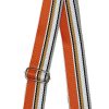 Bags AHDORNED | Orange | Multi Stripe Web Crossbody Strap