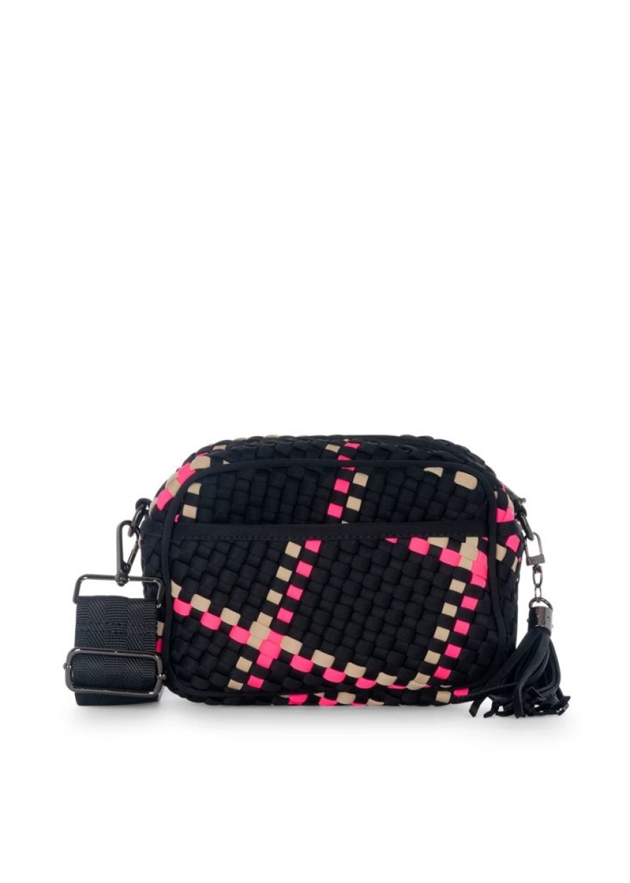 Bags Haute Shore | Ariel Monaco | Woven Camera Bag Crossbody (Final Sale)