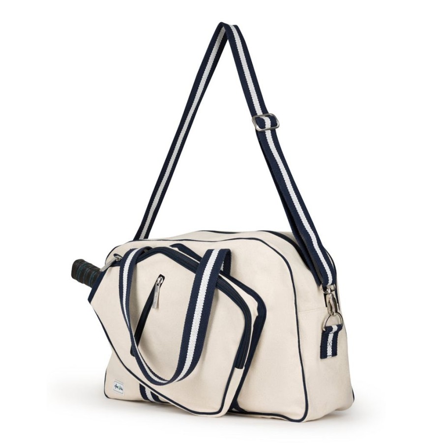 Bags Ame & Lulu | Hamptons | Canvas Pickleball Bag (Blueberry)