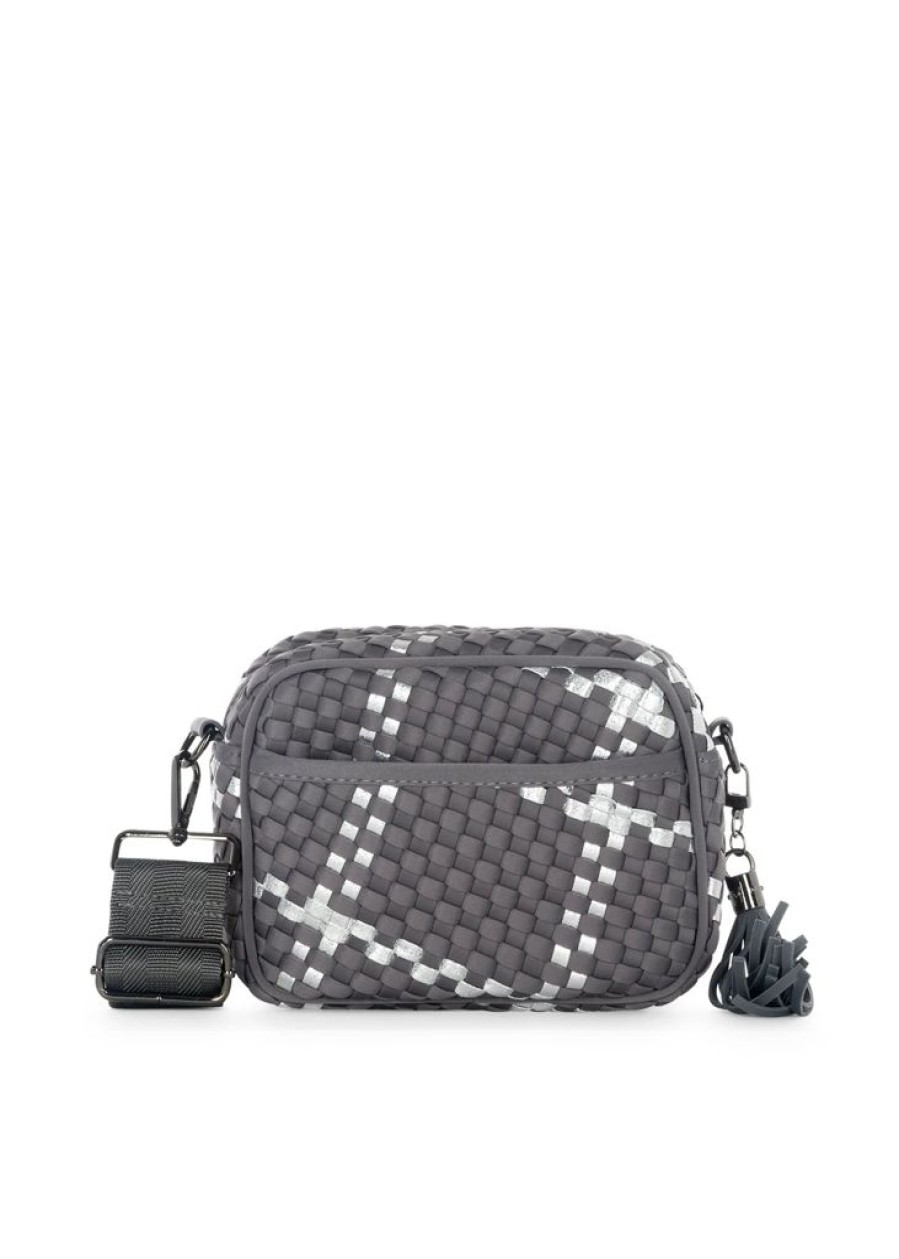 Bags Haute Shore | Ariel Shadow | Woven Camera Bag Crossbody (Final Sale)