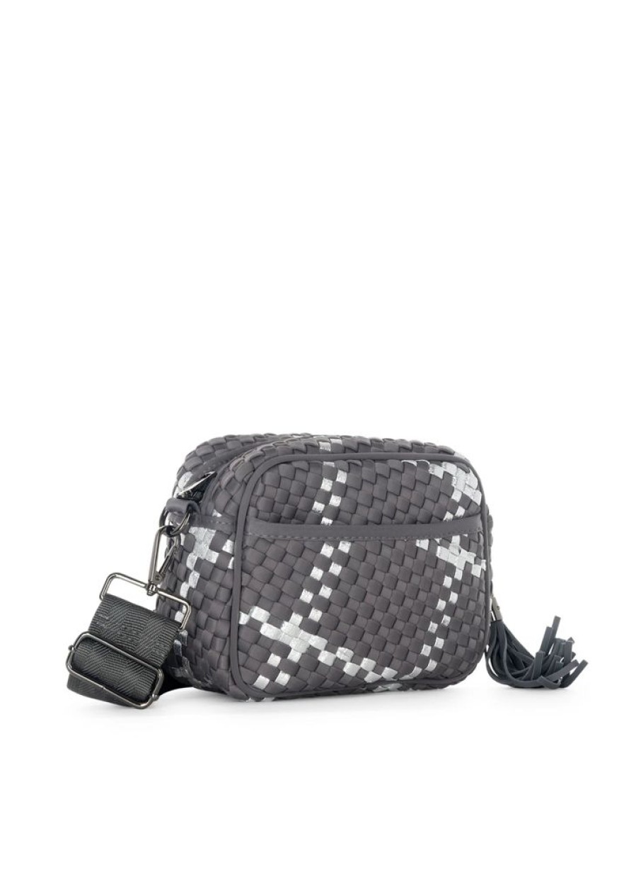 Bags Haute Shore | Ariel Shadow | Woven Camera Bag Crossbody (Final Sale)