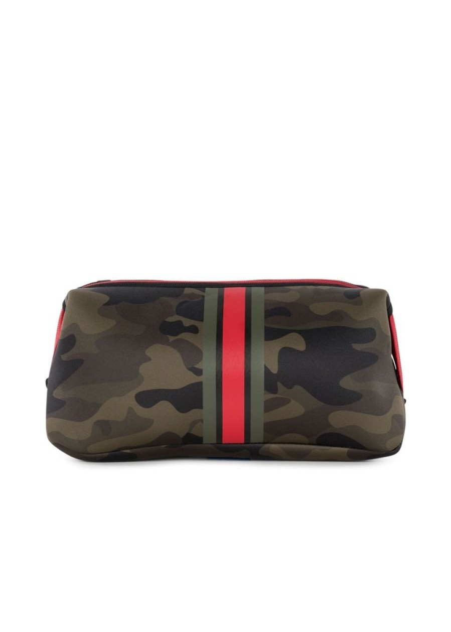 Bags Haute Shore | Kyle Soho | Camo Neoprene Toiletry Bag