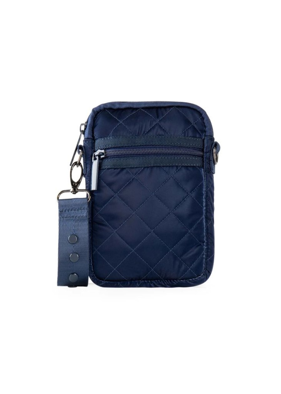 Bags Haute Shore | Casey Pacific | Quilted Puffer Cellphone Crossbody