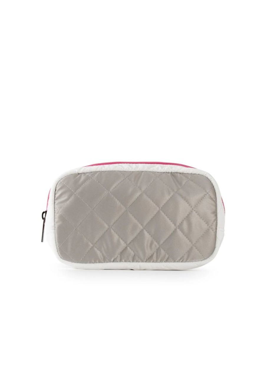 Bags Haute Shore | Charli Lux | Quilted Puffer Cosmetic Case