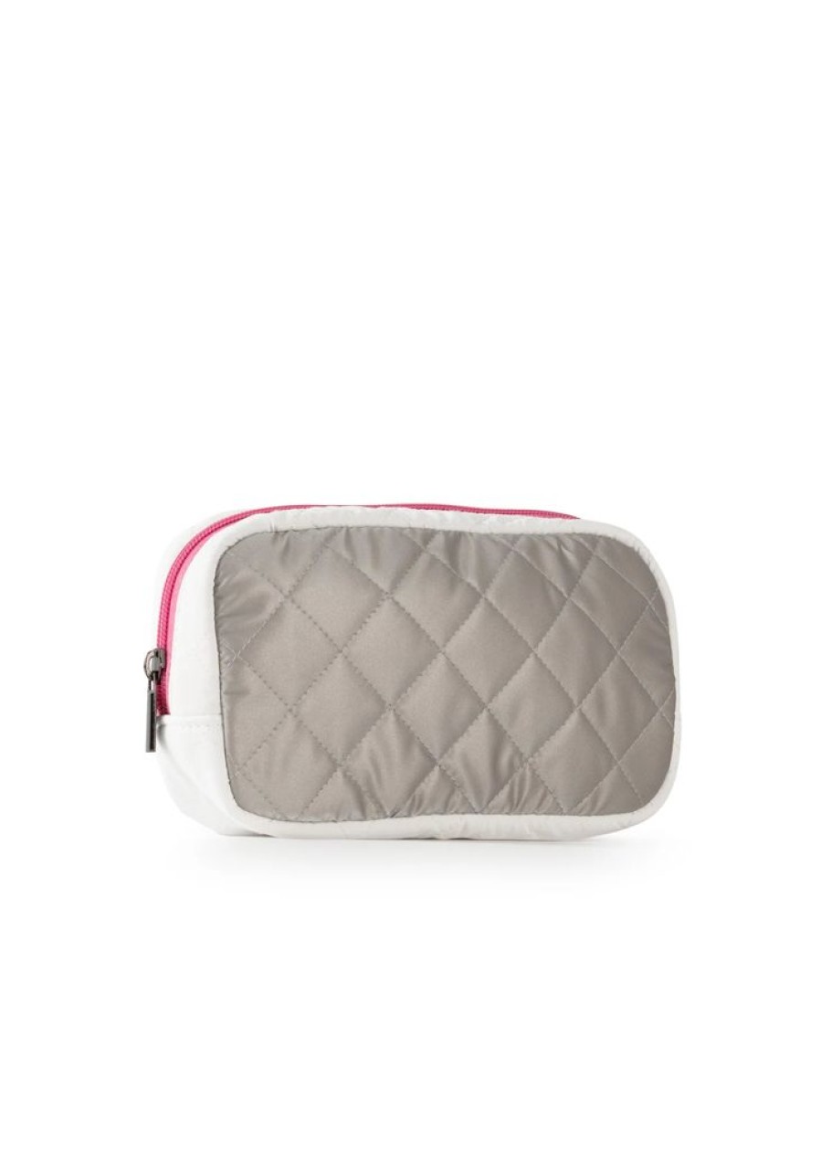 Bags Haute Shore | Charli Lux | Quilted Puffer Cosmetic Case