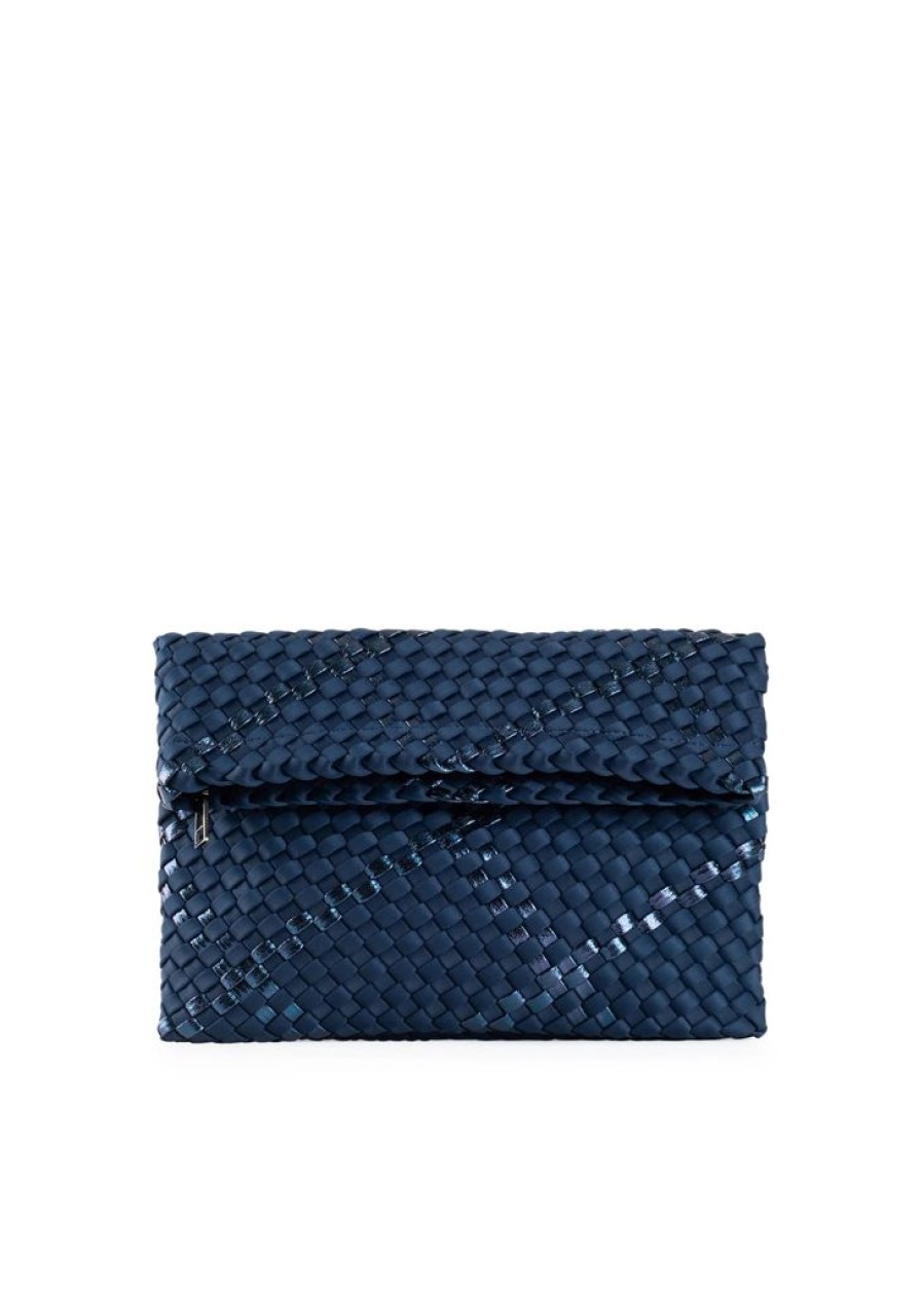 Bags Haute Shore | Val Pacific | Woven Crossbody & Foldover Clutch