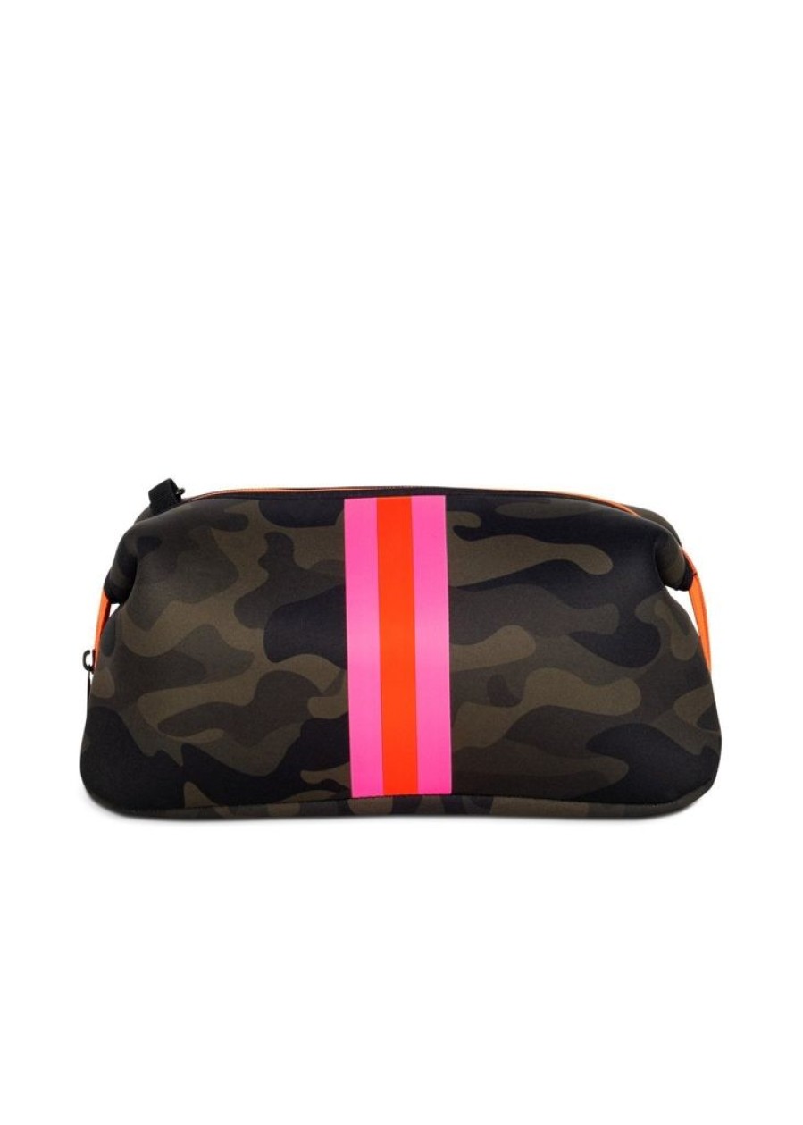 Bags Haute Shore | Kyle Showoff | Camo Neoprene Toiletry Bag