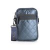 Bags Haute Shore | Casey Slate | Quilted Puffer Cellphone Crossbody