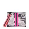 Bags Haute Shore | Beth Cairo | Camo Neoprene Wristlet/Clutch (Final Sale)