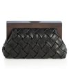 Bags Shiraleah | Black Charlotte Frame Clutch