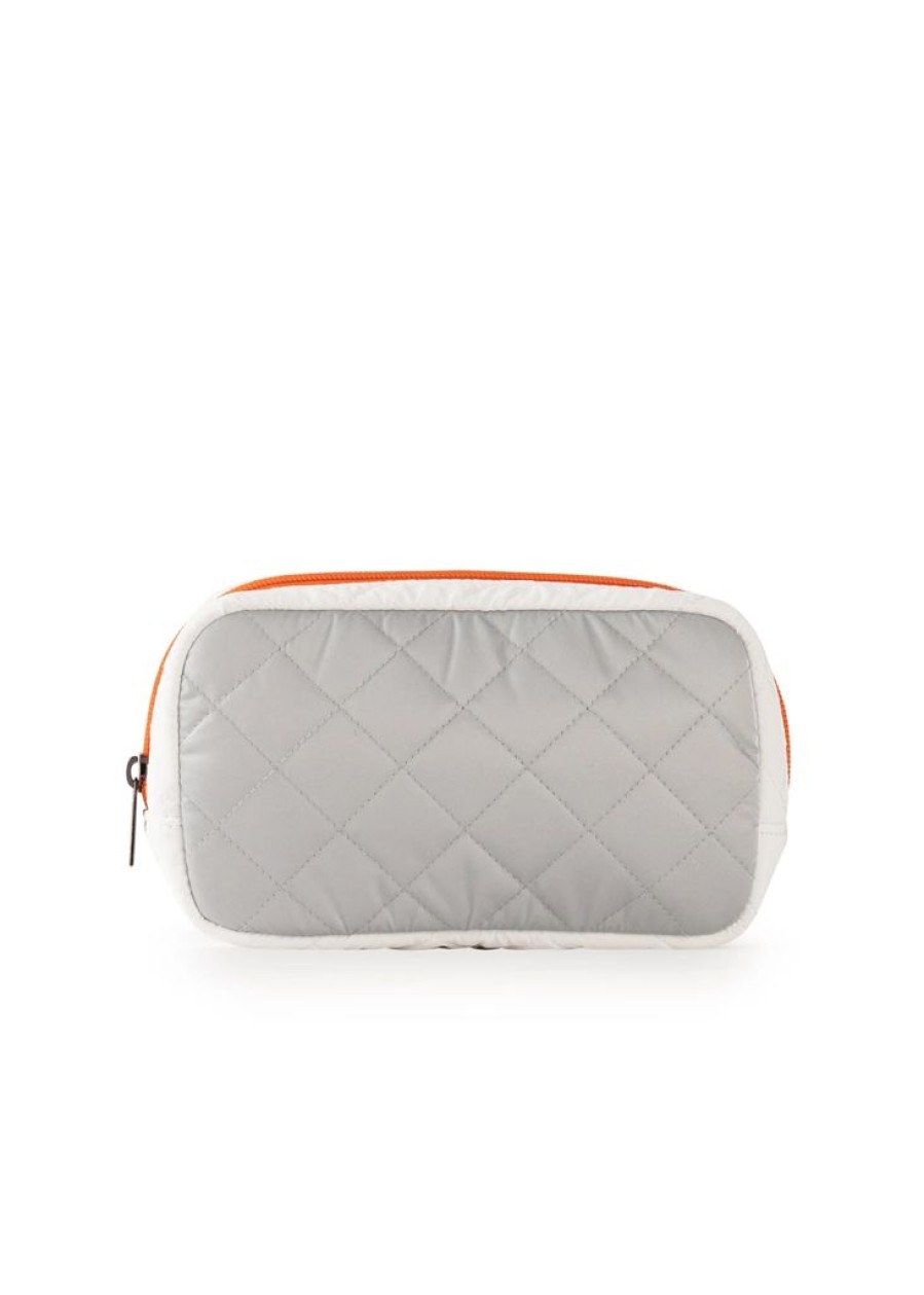 Bags Haute Shore | Charli Aspen | Quilted Puffer Cosmetic Case