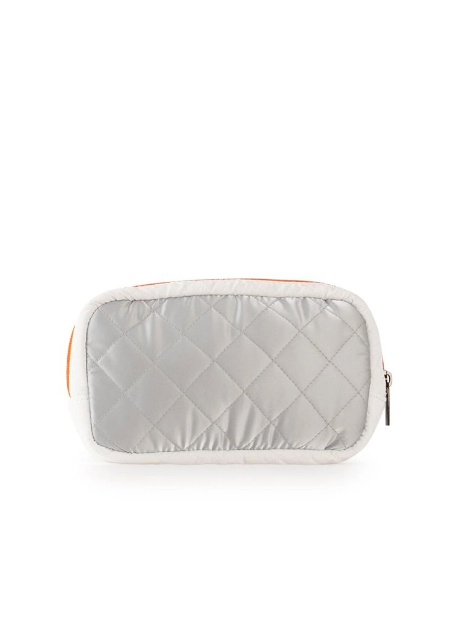 Bags Haute Shore | Charli Aspen | Quilted Puffer Cosmetic Case