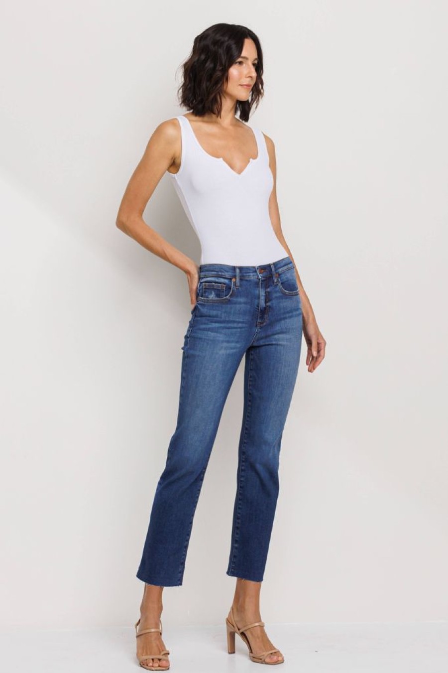 Bottoms SneakPeek | High Rise Ultra Stretch Jeans