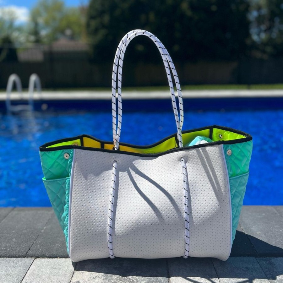 Bags Haute Shore | Greyson Turks | Neoprene Tote (Final Sale)