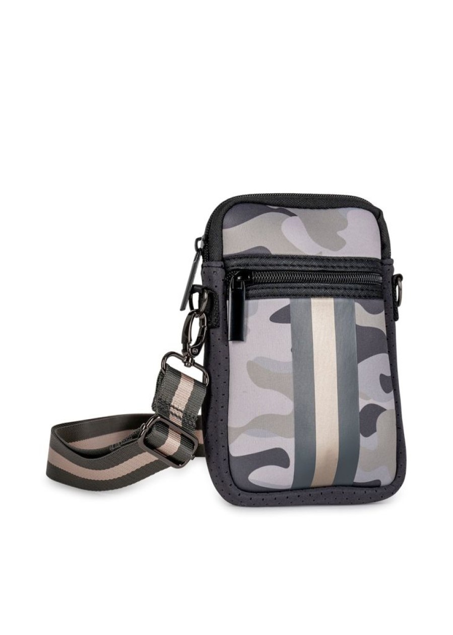 Bags Haute Shore | Casey Safari | Camo Cellphone Crossbody