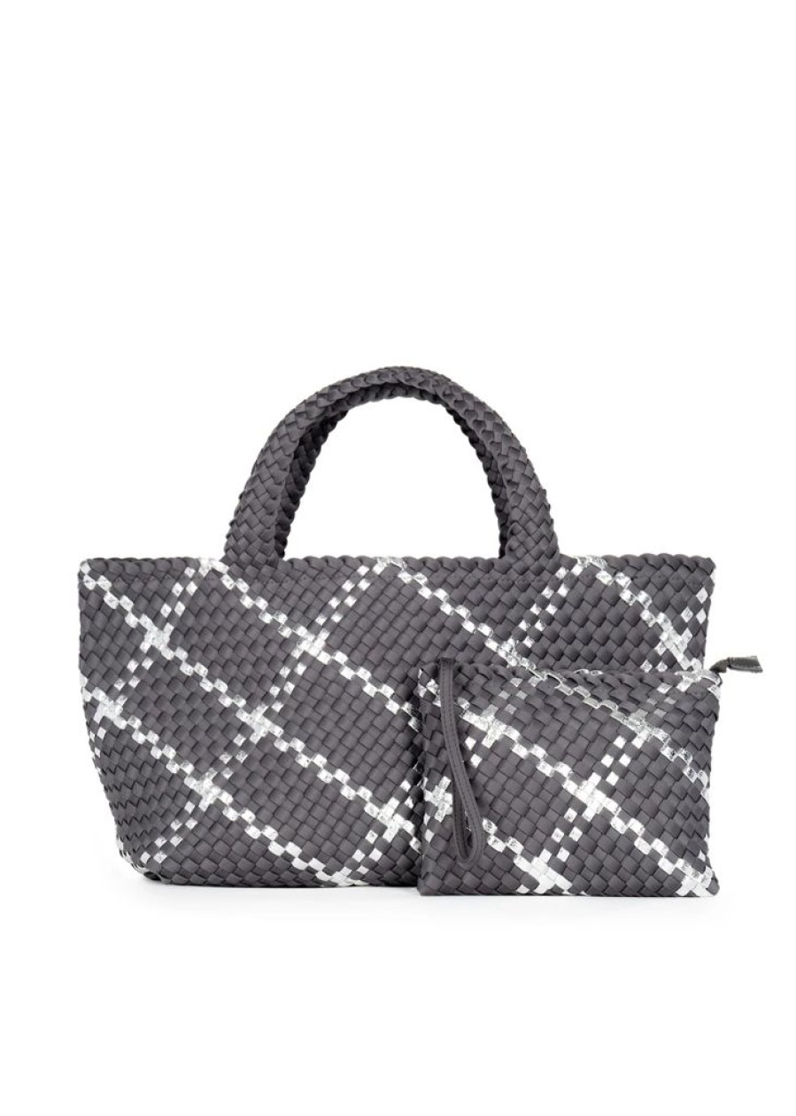 Bags Haute Shore | Bobbi Shadow | Large Woven Tote (Final Sale)