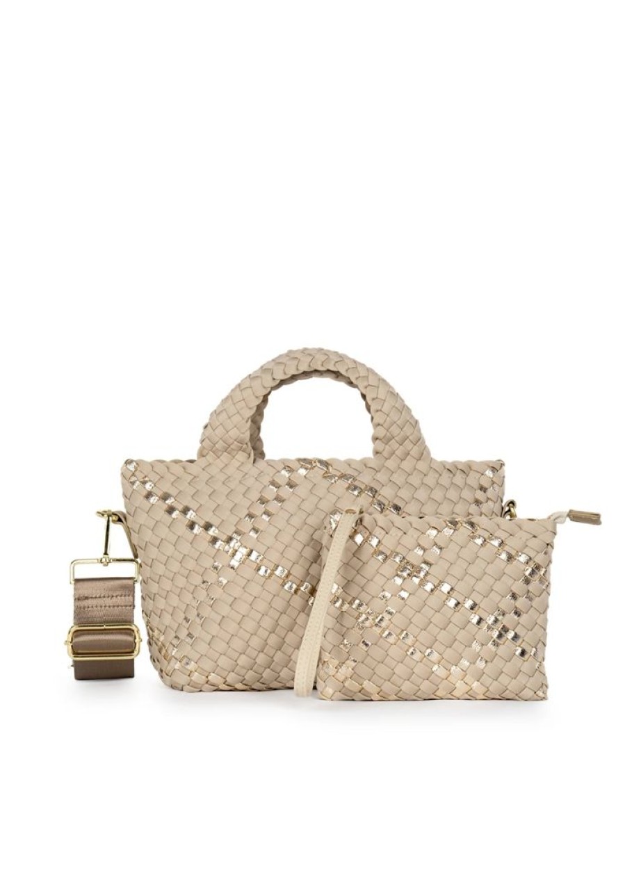 Bags Haute Shore | Mark Buff | Mini Woven Tote