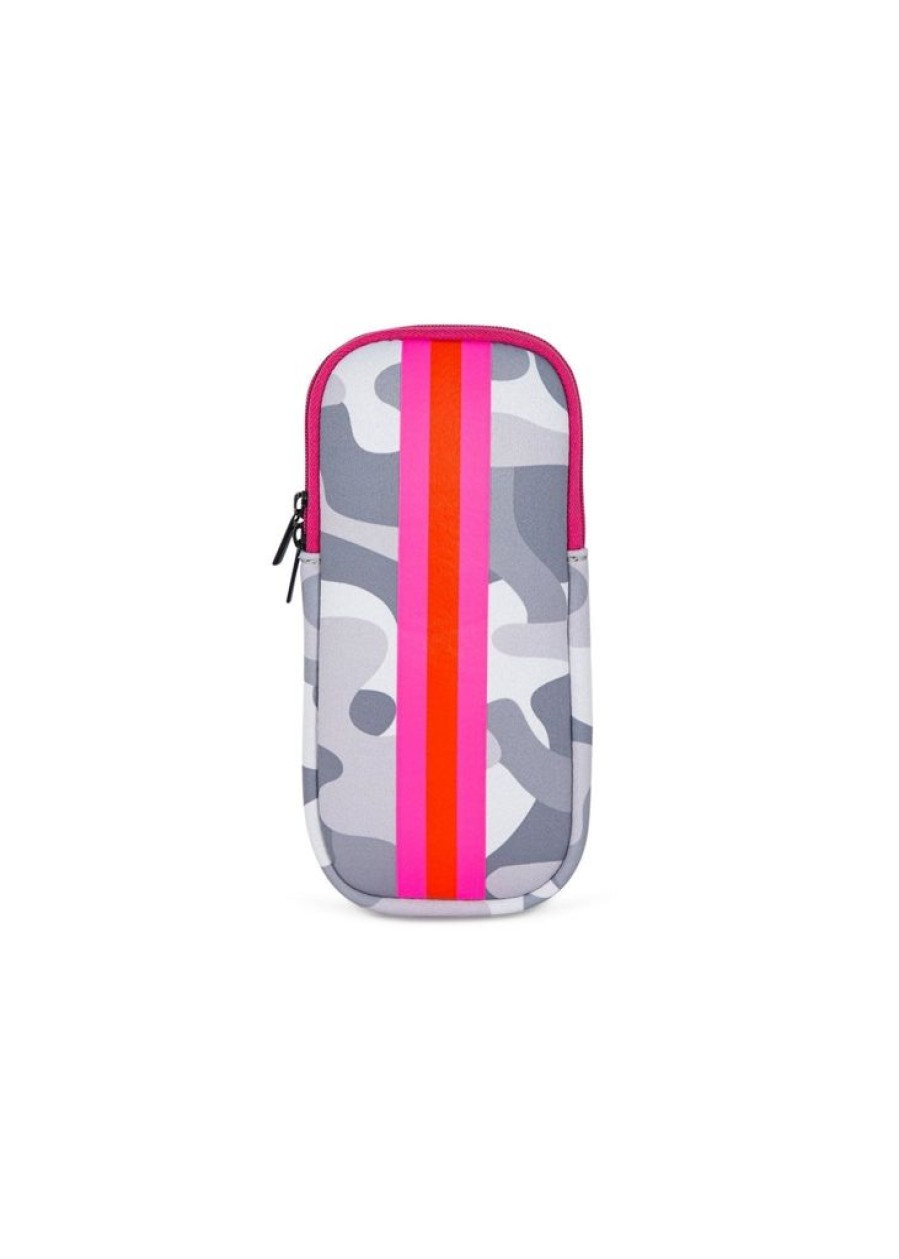 Bags Haute Shore | Ev Rise | Camo Neoprene Sunglasses Case